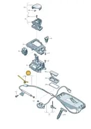 80A713045S Audi Cable
