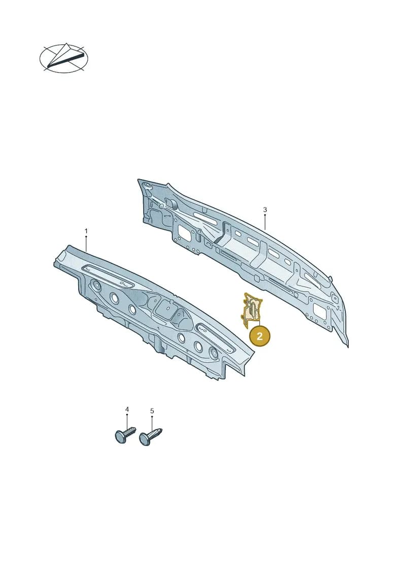 80A813705 — Audi Q5 (2016-2025) diagram 896813000, position 2
