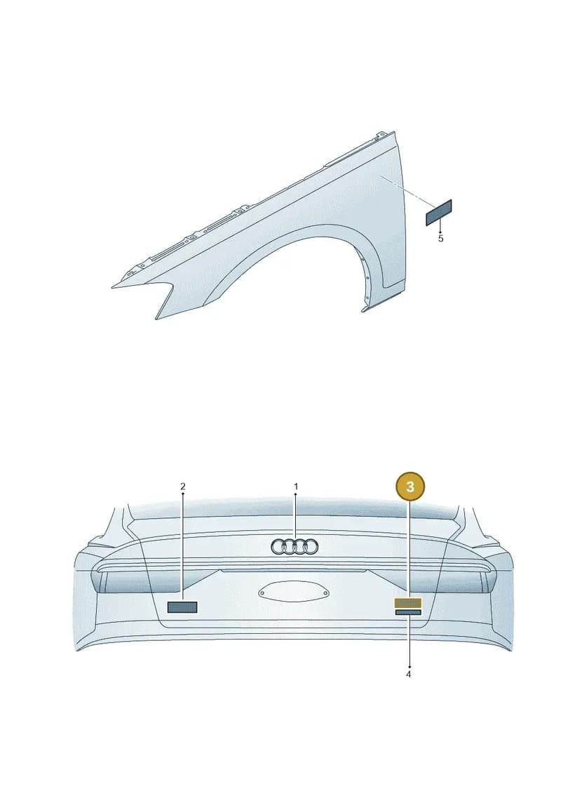 80A853744L2ZZ — Audi Q8 (2018-2025) diagram 429853070, position 3