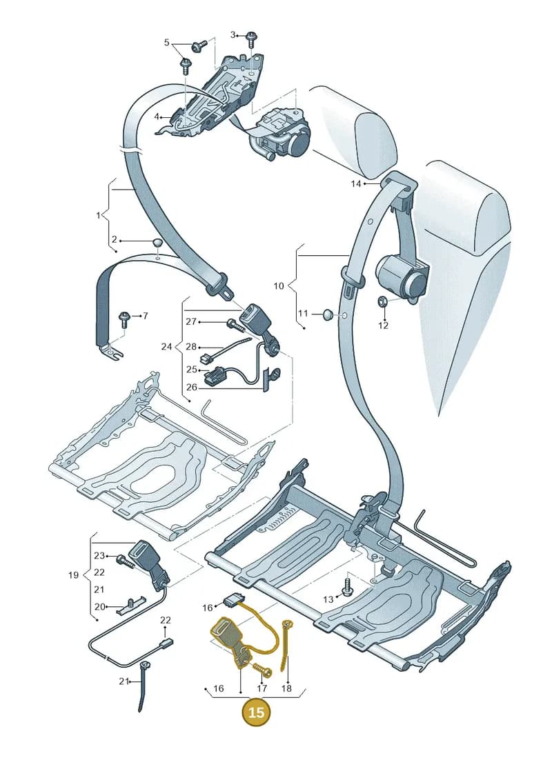 80A857753JMNB — Audi RS Q8 (2019-2025) diagram 429857070, position 15