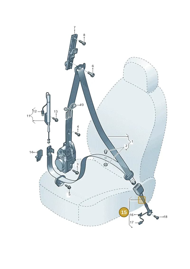 80A857755EMNB — Audi Q5 (2016-2025) diagram 859857600, position 15