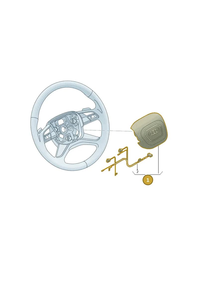80A880201LAY2 — Audi Q5 (2016-2025) diagram 859880000, position 1