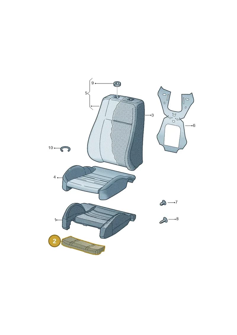 80A881439 — Audi Q5 (2016-2025) diagram 896881610, position 2