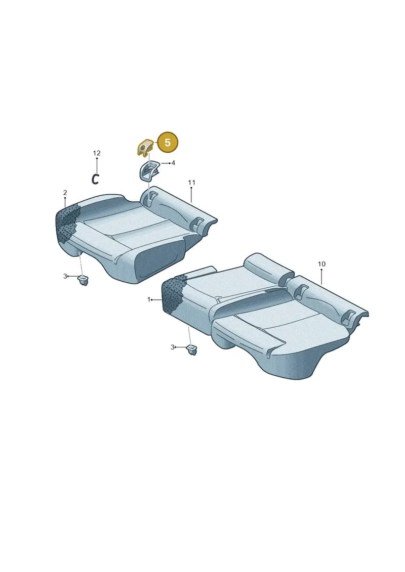 80A887187P70 — Audi Q5 (2016-2025) diagram 896885300, position 5