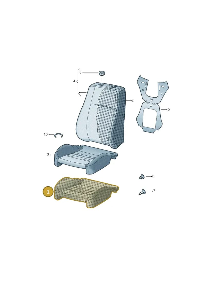 80A898963 — Audi Q5 (2016-2025) diagram 896881600, position 1