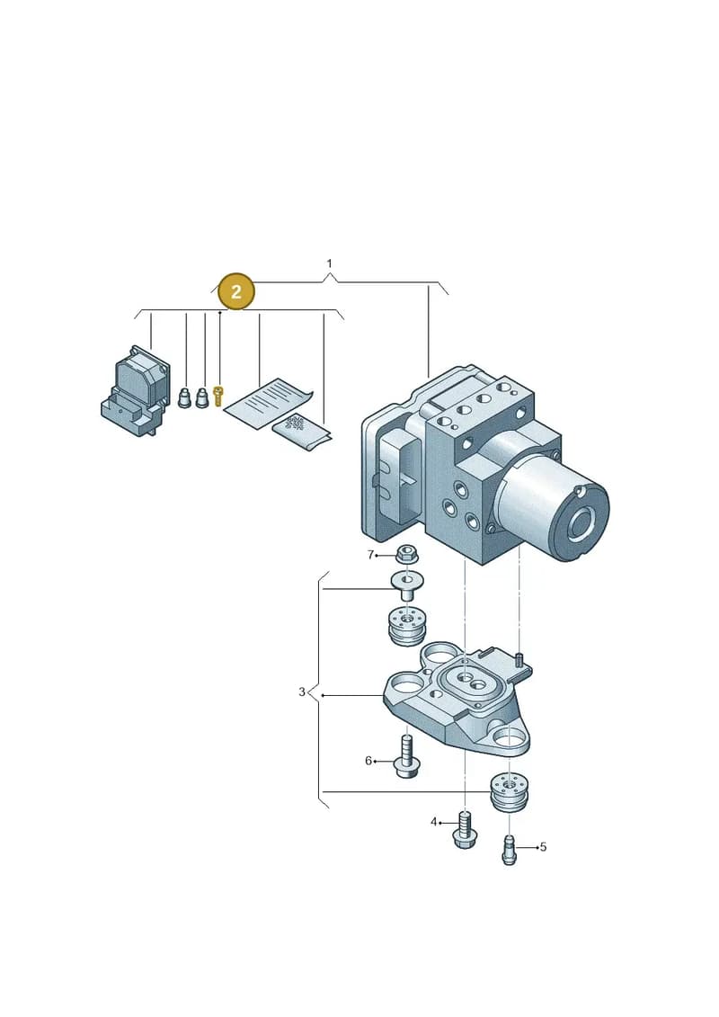 80A907379BREP — Audi Q5 (2016-2025) diagram 896614100, position 2