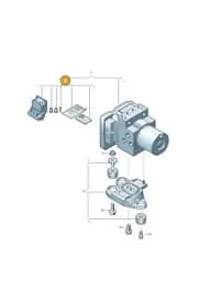 80A907379SREP Audi Control Unit for ABS (Repair Set -ABS REP)