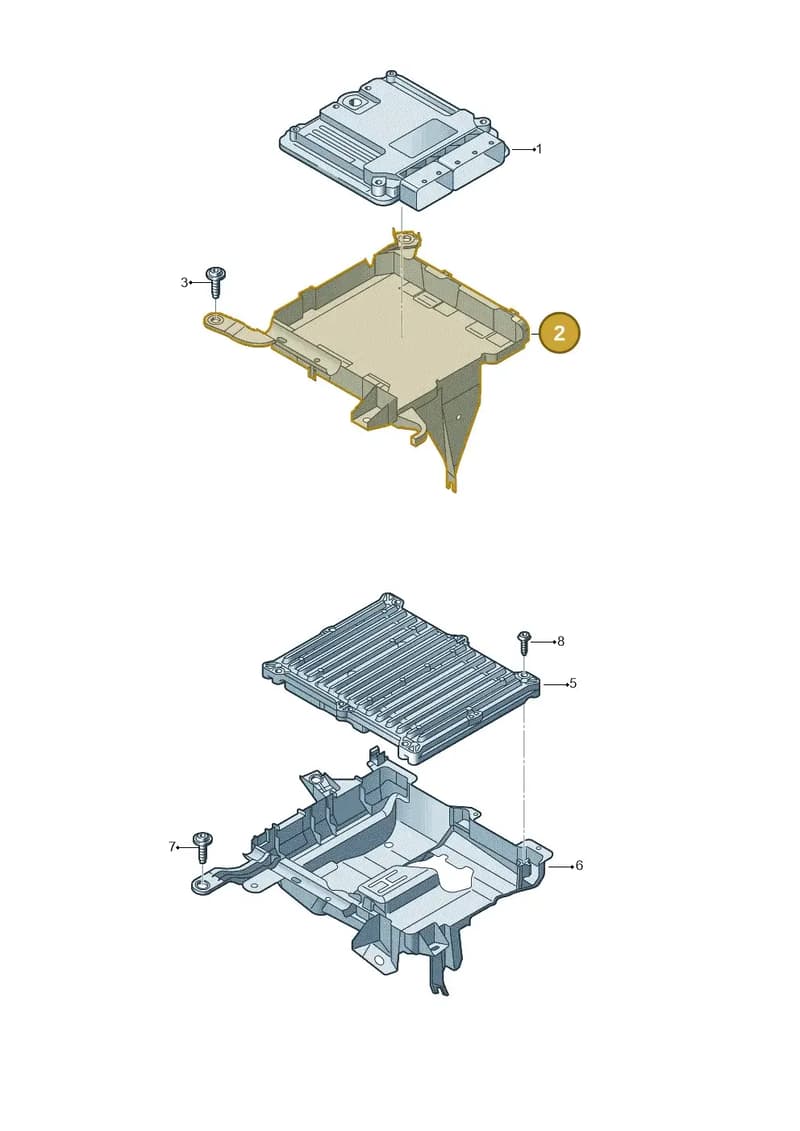 80A907647B — Audi Q5 (2016-2025) diagram 849906050, position 2