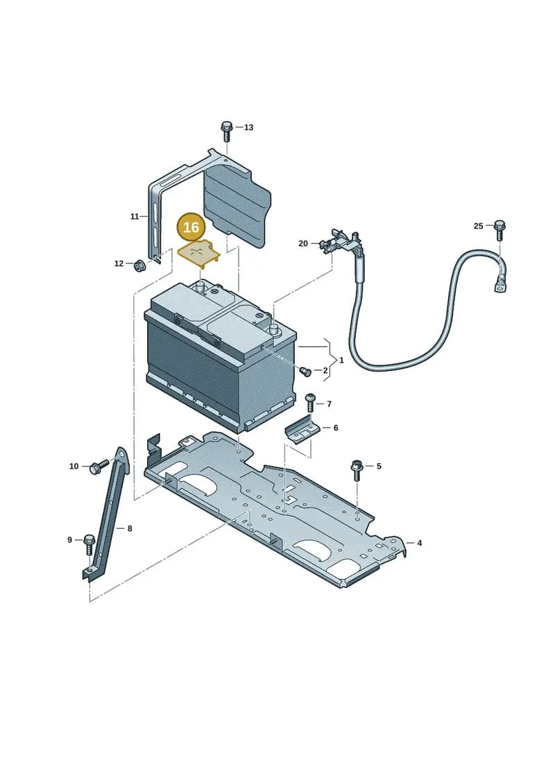 80A915429 — Audi Q6 e-tron (2023-2025) diagram f5s915000, position 16