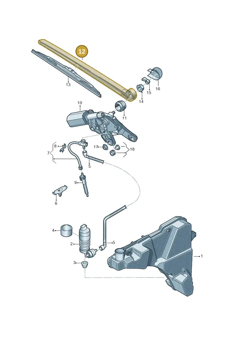 80A9554071P9 — Audi Q5 (2016-2025) diagram 896955022, position 12