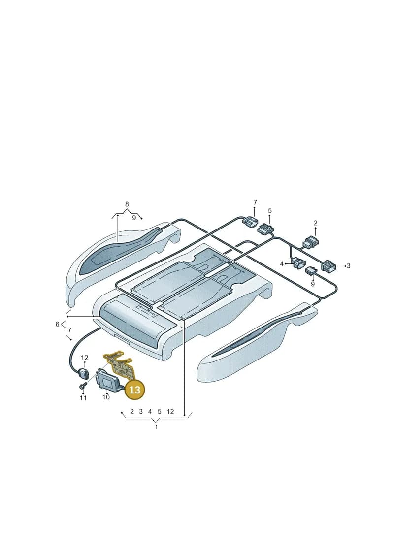 80A959730A — Audi Q5 (2016-2025) diagram 435963050, position 13