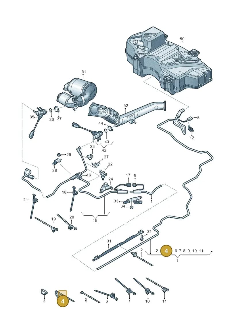 80A971838 — Audi Q5 (2016-2025) diagram 896201560, position 4