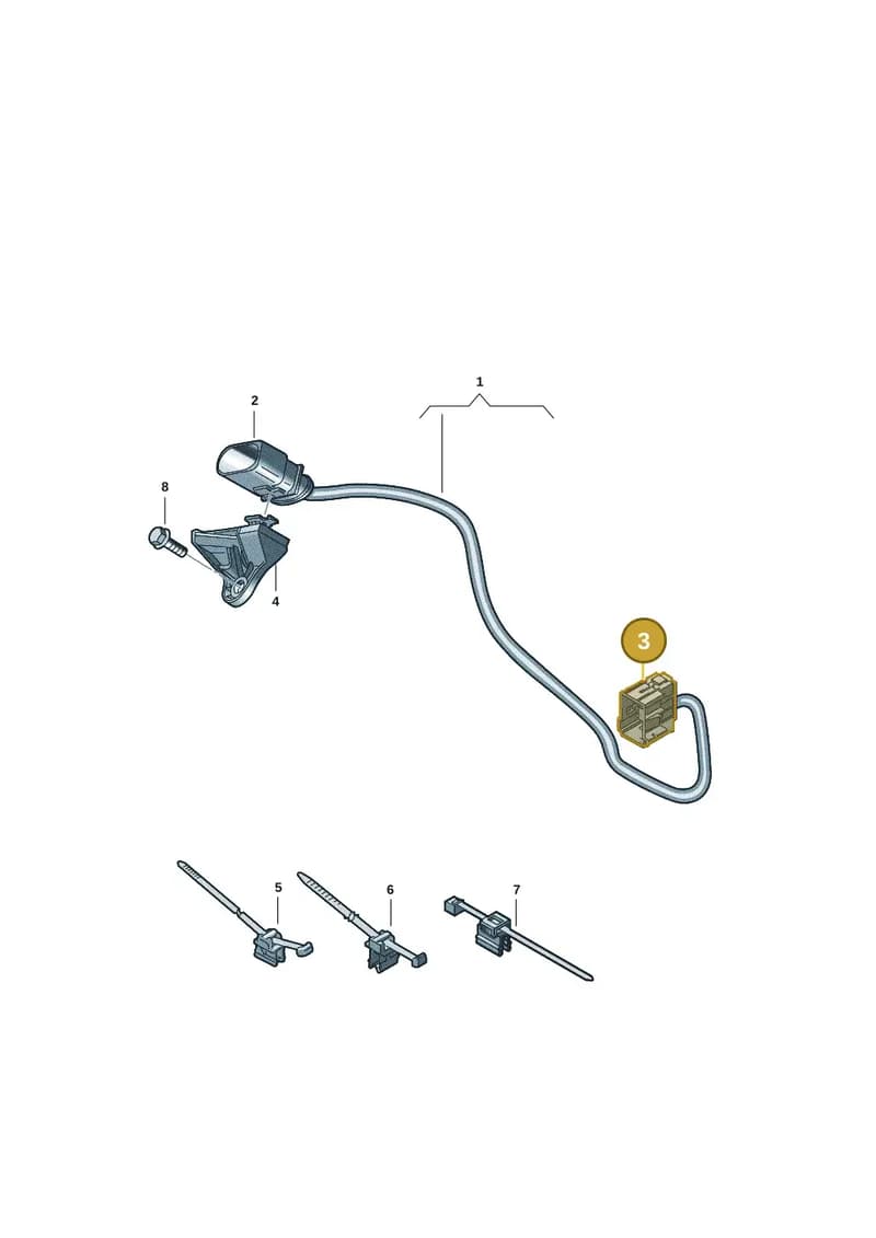 80A973711 — Audi RS e-tron GT (2020-2025) diagram 4j1972720, position 3