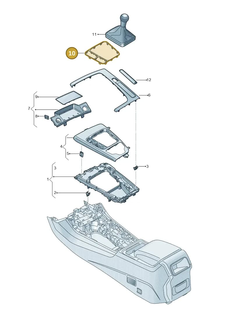 80B8642603Q7 — Audi Q5 (2016-2025) diagram 896863520, position 10
