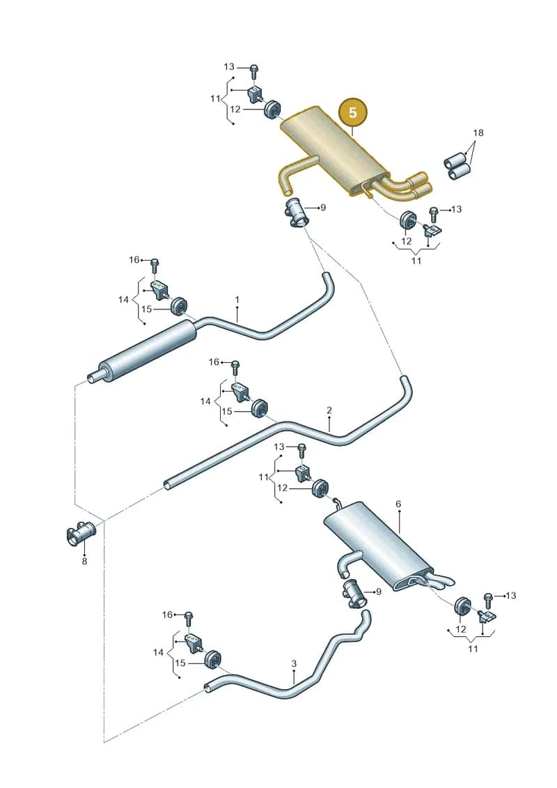 81A253609D — Audi Q2 (2016-2025) diagram 803253095, position 5