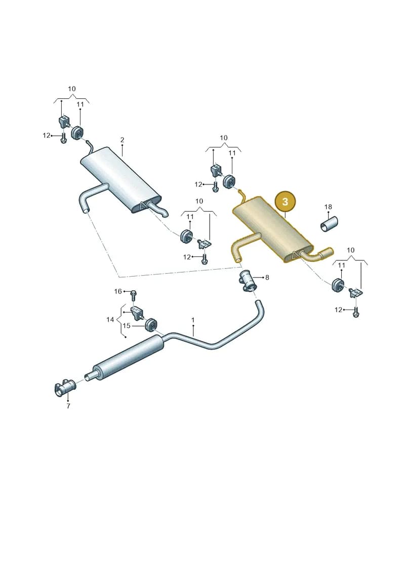 81A253609 — Audi Q2 (2016-2025) diagram 803253810, position 3