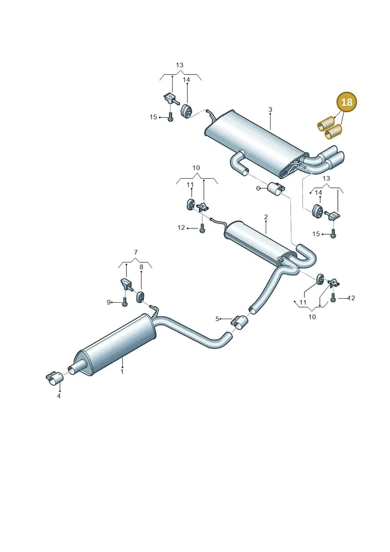 81A253825A — Audi Q2 (2016-2025) diagram 803253840, position 18