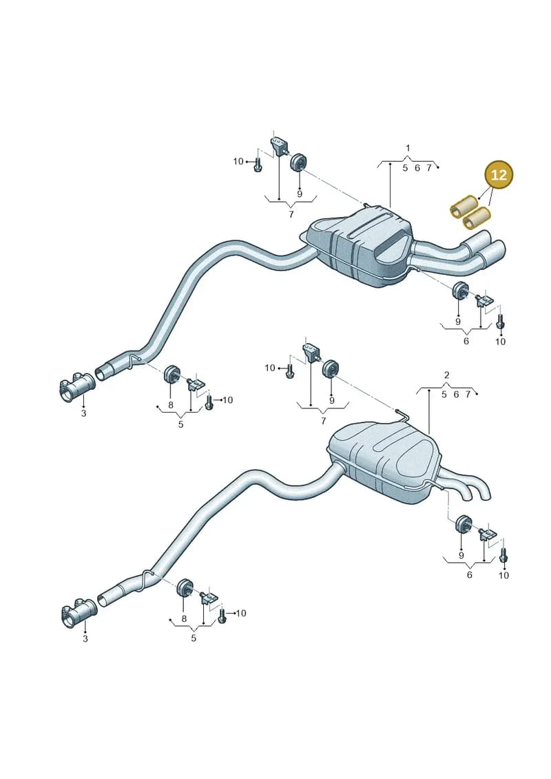 81A253825A — Audi Q2 (2016-2025) diagram 803253980, position 12
