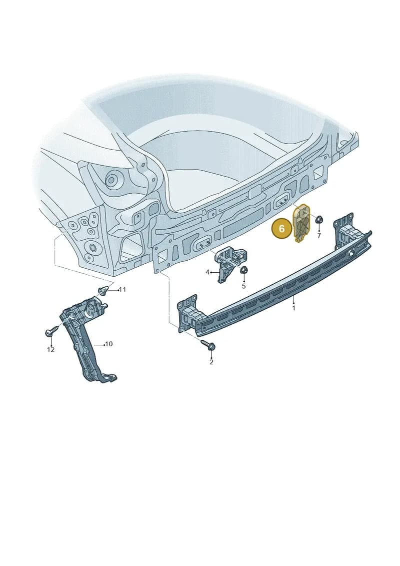 81A807330 — Audi Q2 (2016-2025) diagram 803807500, position 6