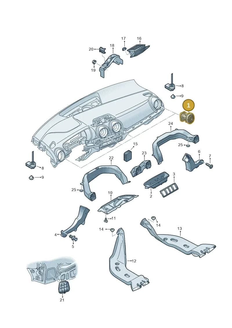 81A820901F6PS — Audi Q2L BEV (2019-2023) diagram 803819300, position 1