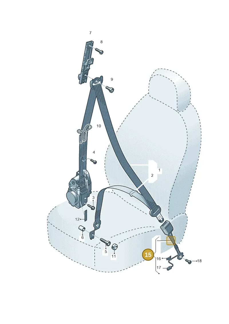 81A857755BMNB — Audi Q2 (2016-2025) diagram 803857600, position 15