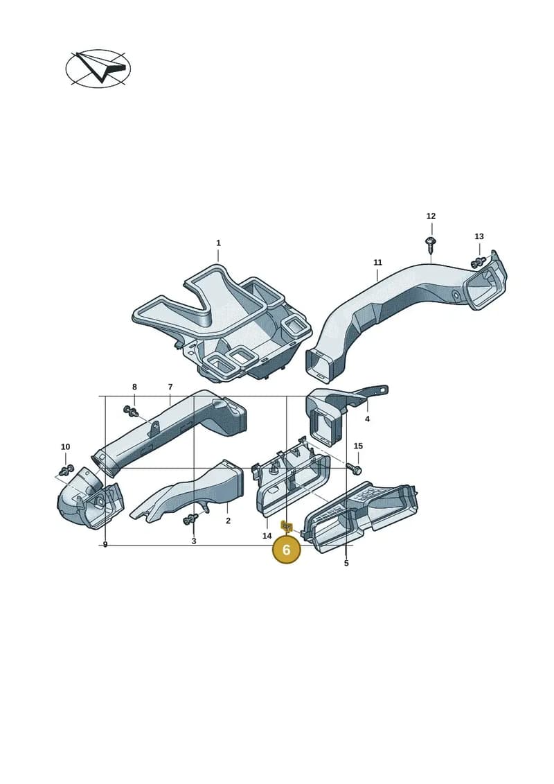 81A867947 — Audi Q6 e-tron (2023-2025) diagram f5s857120, position 6