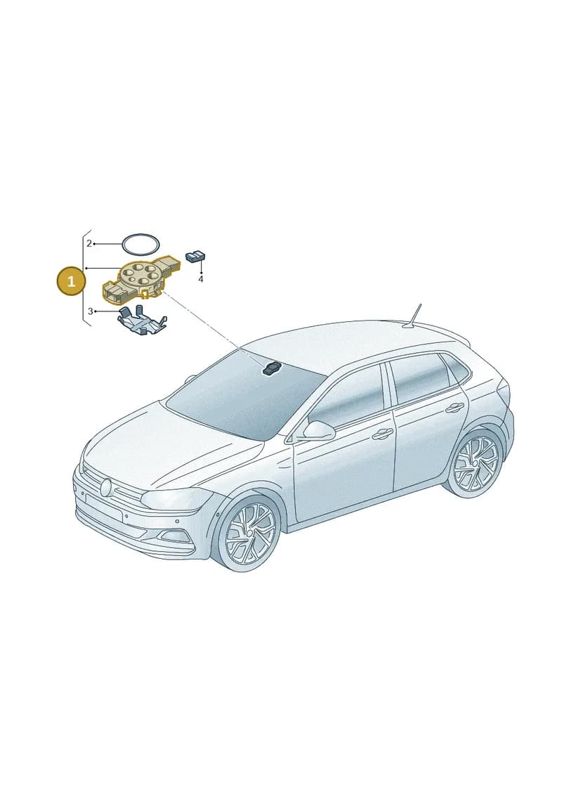 81A907262A — Skoda Octavia (2019-2022) diagram 837955050, position 1