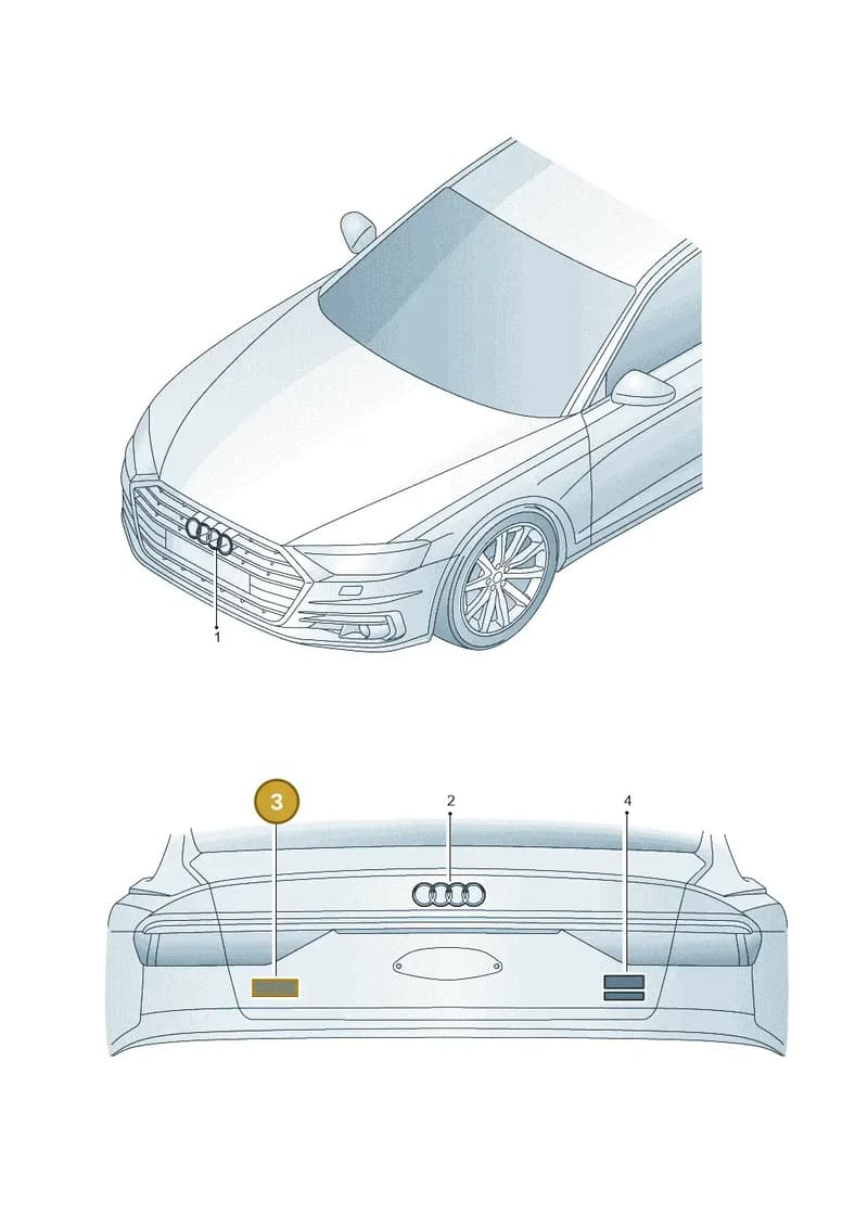 82A071803 — Audi A1 Sportback (2018-2025) diagram 592071080, position 3