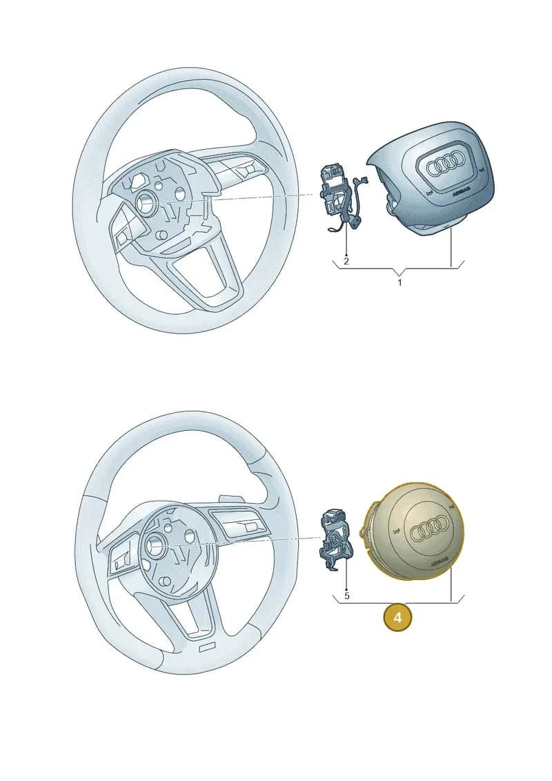 82A880201N6PS — Audi A1 Sportback (2018-2025) diagram 592880000, position 4