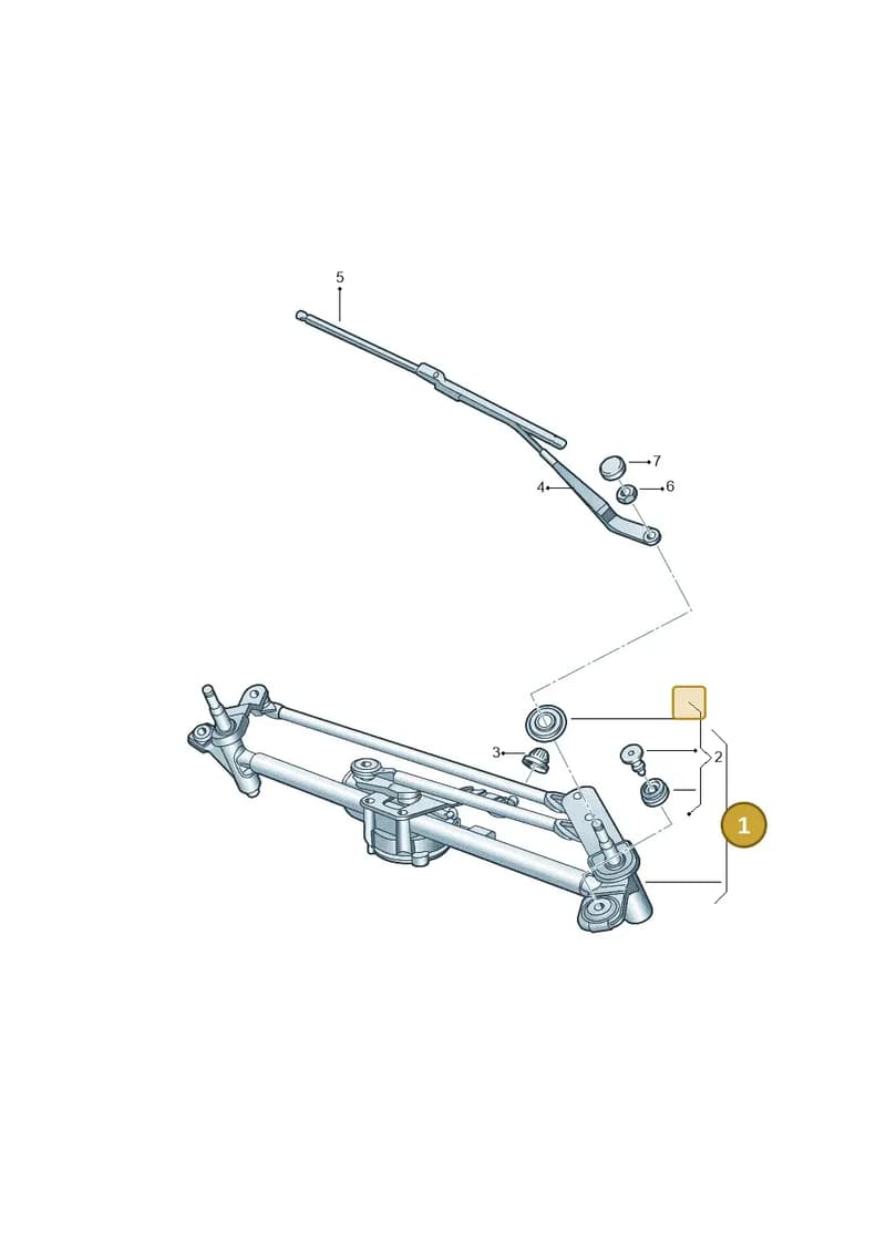 82C955023B — Audi A1 Sportback (2018-2025) diagram 592955000, position 1