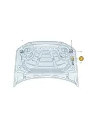 83A010504L Audi Data Plate for Emission Values