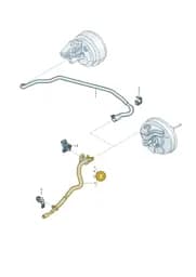 83A612041 Audi Hose