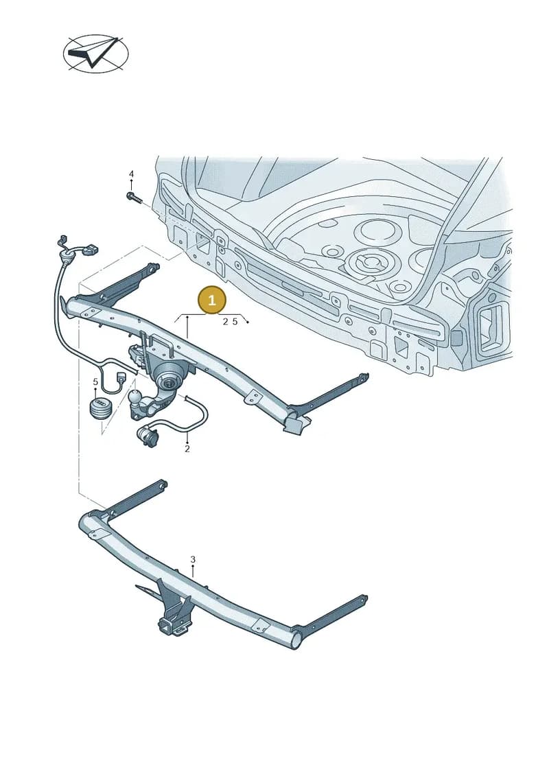 83A800495A — Audi RS Q3 Sportback (2019-2024) diagram 597804050, position 1