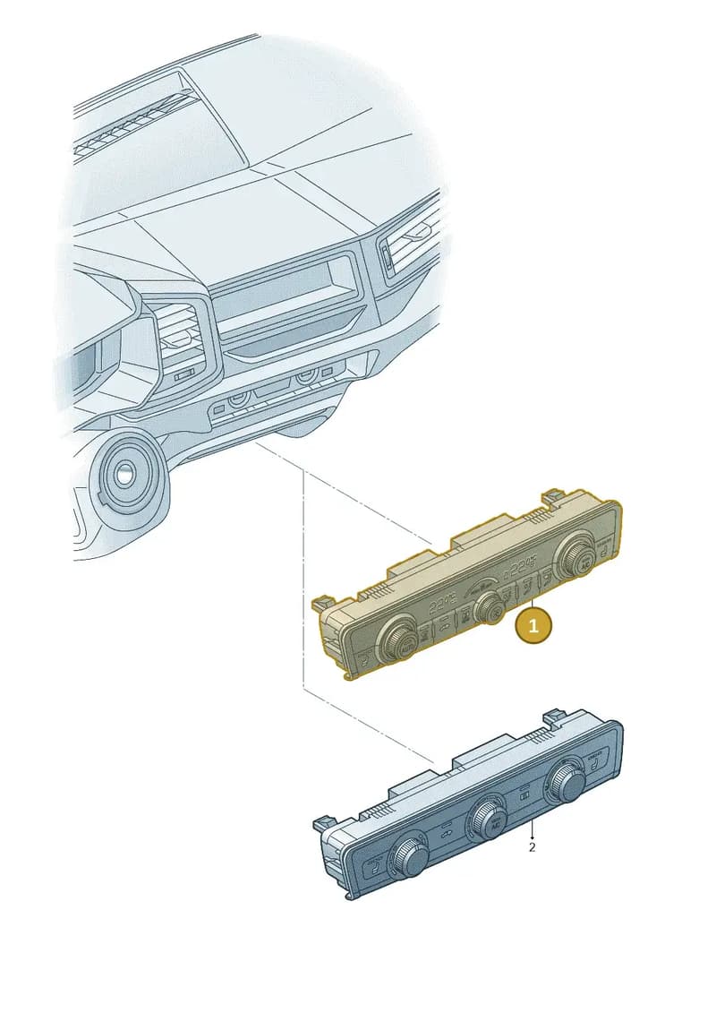 83A820043AFIMJ — Audi A1 sportback 1.0 (2018-) diagram 592819400, position 1