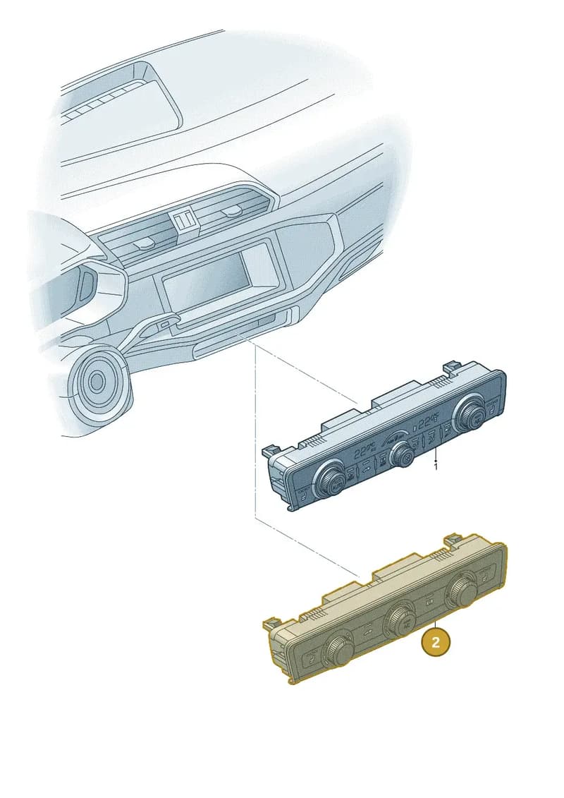 83A820047HXHA — Audi RS Q3 Sportback (2019-2024) diagram 597819040, position 2
