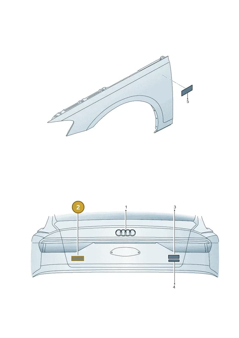 83A853740T94 — Audi RS Q3 Sportback (2019-2024) diagram 429853070, position 2