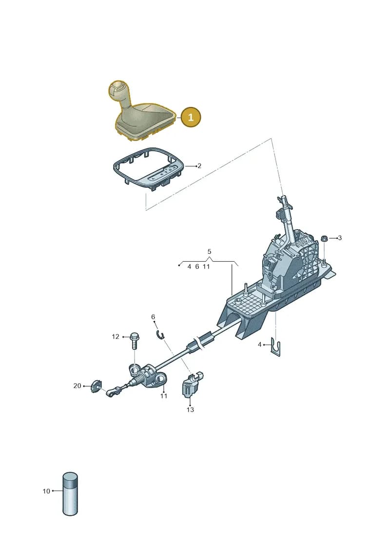 83B713139BTAH — Audi Q3 (2018-2025) diagram 597713010, position 1