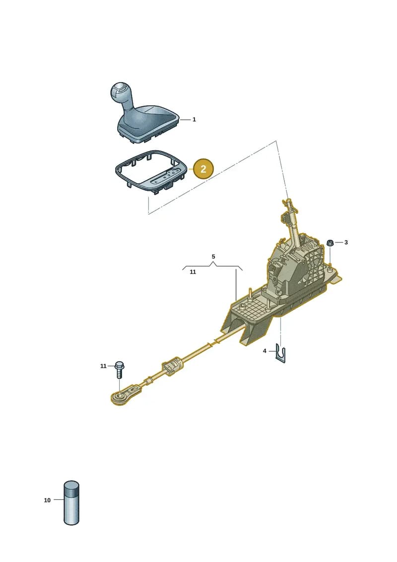 83B713463A6PS — Audi RS Q3 Sportback (2019-2024) diagram f3z713100, position 2