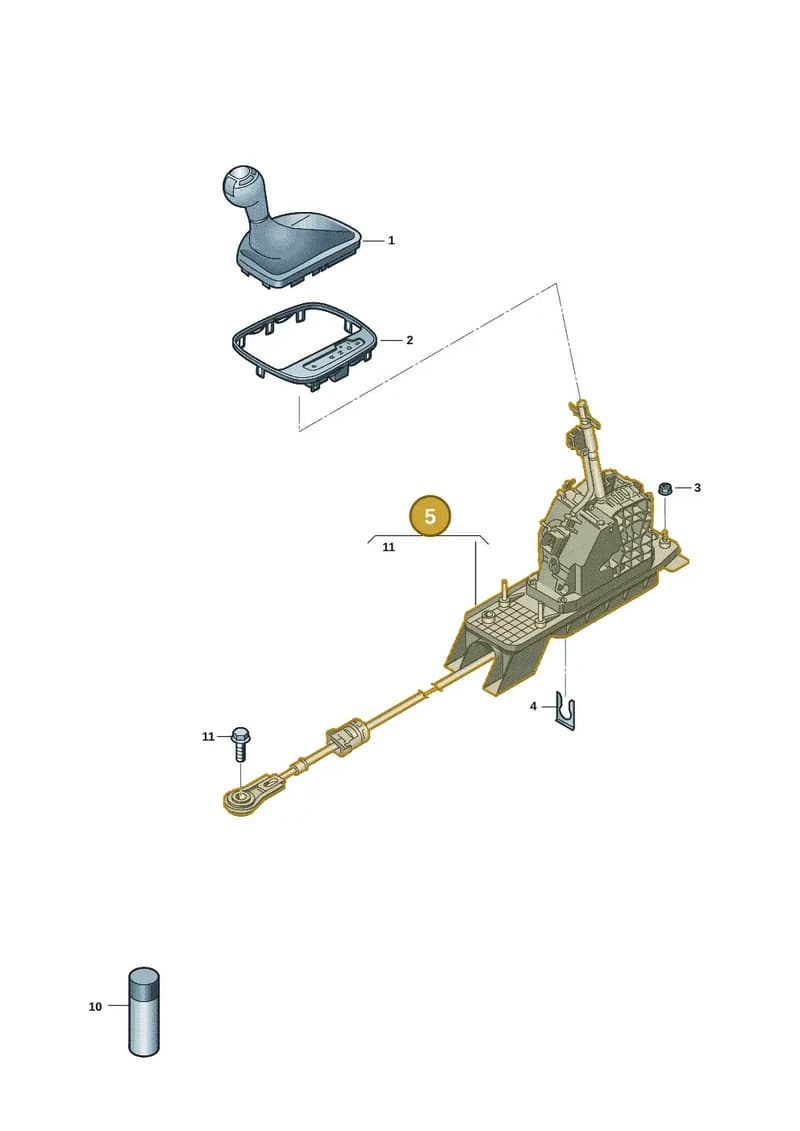 83C713023 — Audi RS Q3 Sportback (2019-2024) diagram f3z713100, position 5