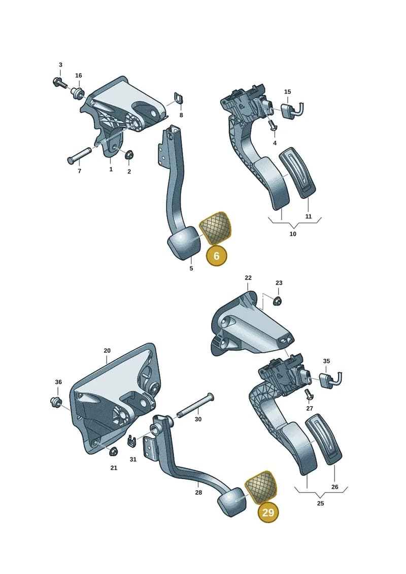 85B723173ZF7 — Audi Q6 e-tron (2023-2025) diagram f5s723250, position 6+29