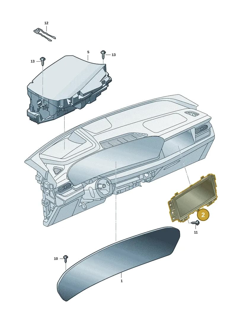 85C919604A — Audi Q6 e-tron (2023-2025) diagram f5s919000, position 2