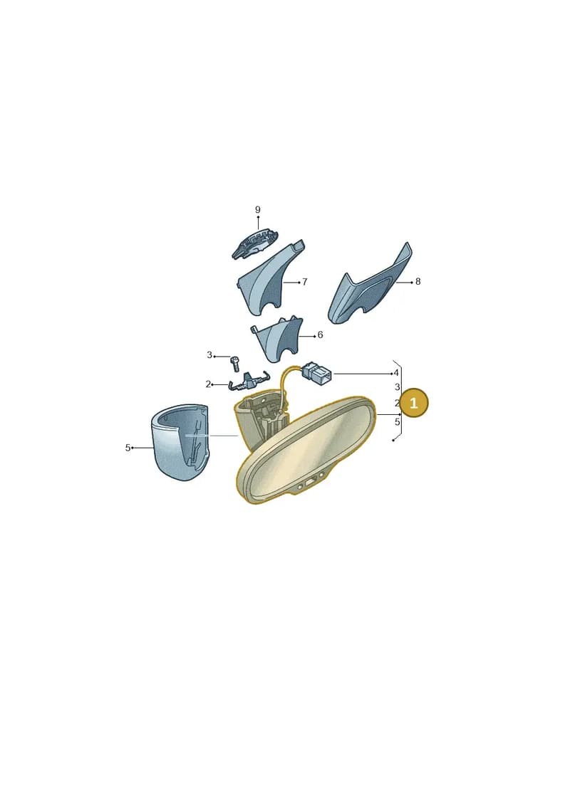 85J8575119B9 — Audi Q7 qu. 3.0 TDI (2015-2019) diagram 859857450, position 1