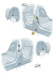 89A010502B Audi Data Plate for Tyre Pressure