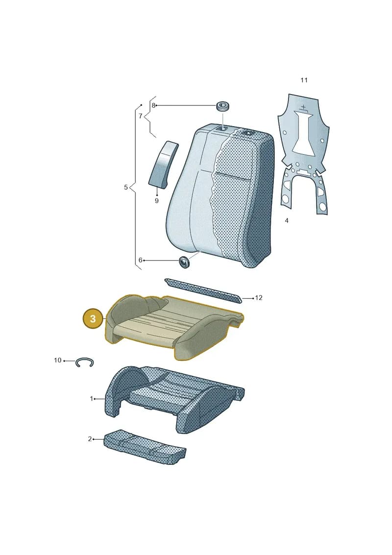 89A881406EGCR — Audi Q4 Sportback (2021-2025) diagram 8wk881600, position 3