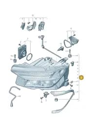 89A941035N Audi LED Headlight with Matrix Beam