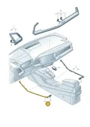 89A947093A Audi Light Fibre