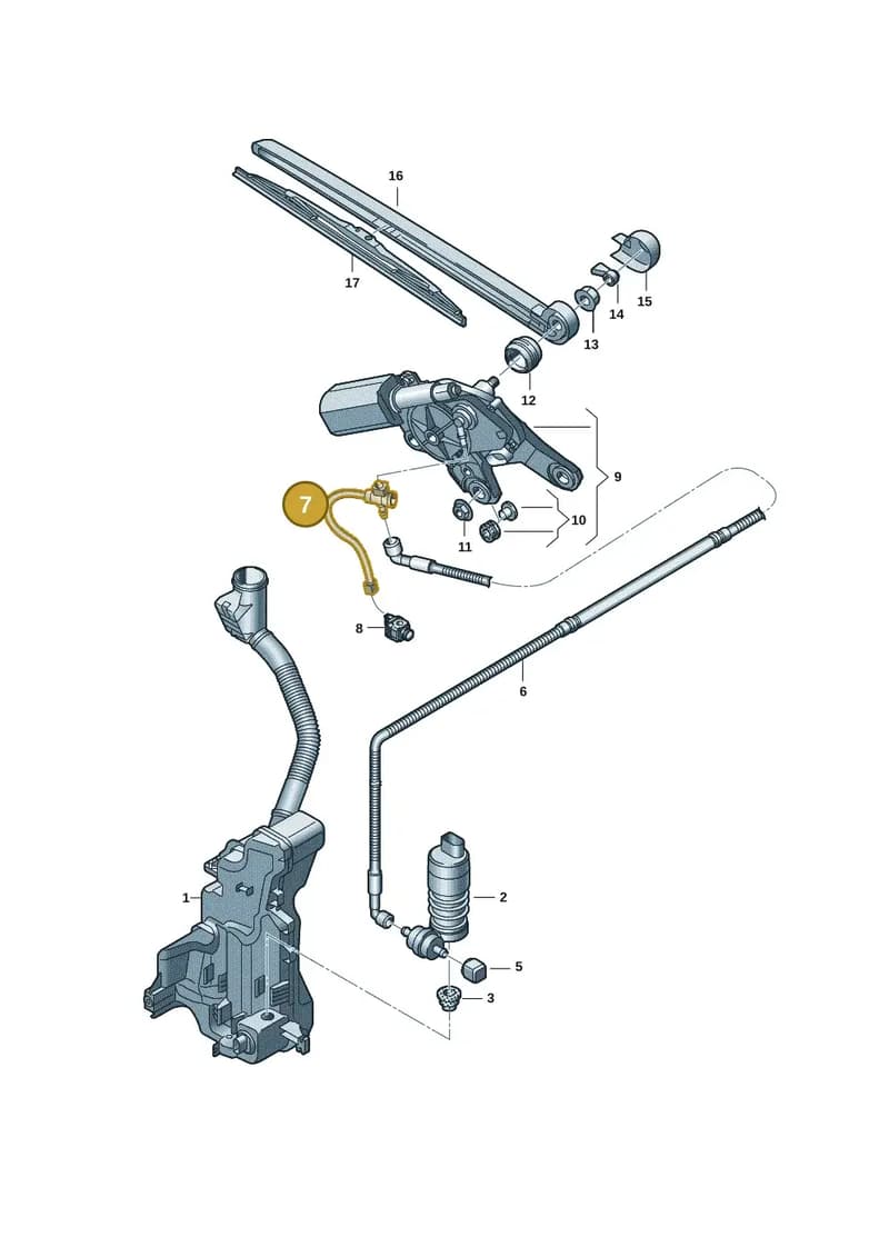 89A955961 — Audi Q4 Sportback (2021-2025) diagram 89a955020, position 7