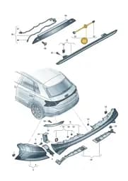 89A971170 Audi Adapter Cable Loom