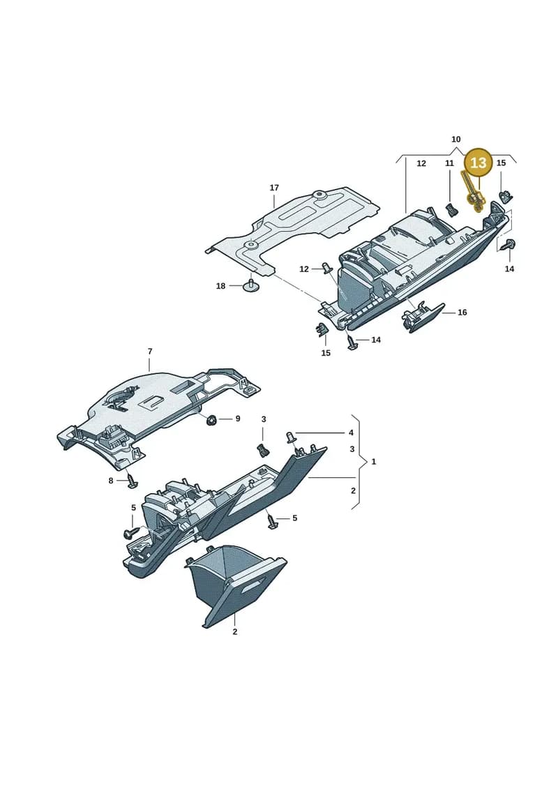 89C858649 — Audi Q6 e-tron (2023-2025) diagram f5s857190, position 13