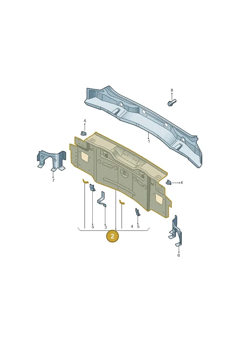 89E813301 — Audi Q4 Sportback (2021-2025) diagram 89a813000, position 2
